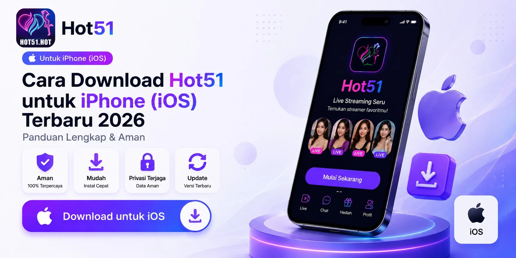 Cara Download Hot51 iOS Terbaru