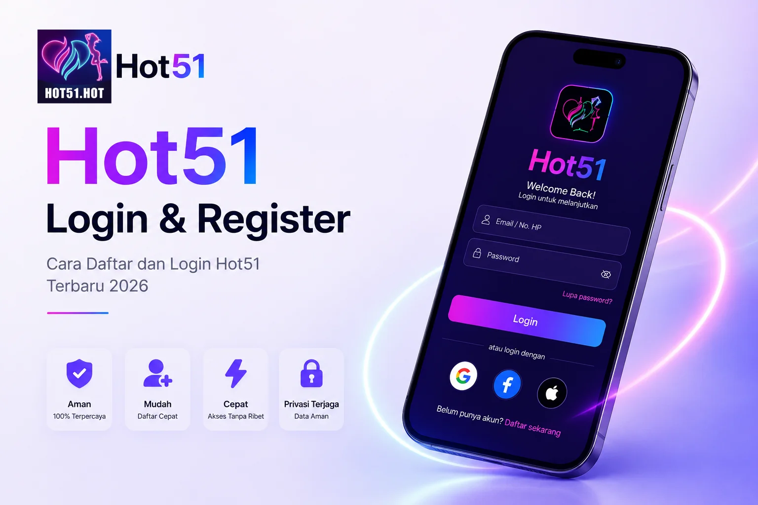 Hot51 Login & Register