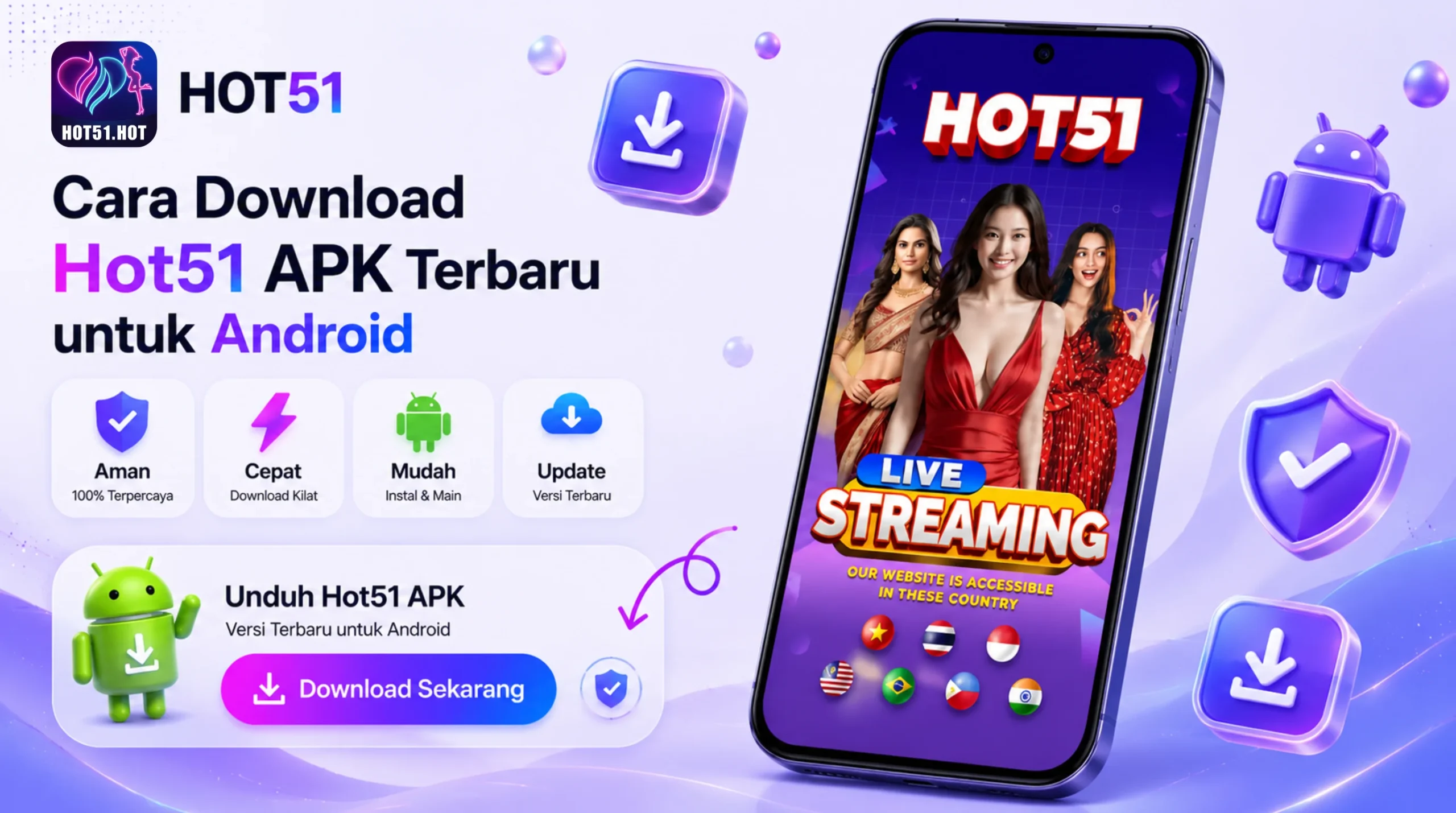 Unduh Hot51 APK langsung sekarang